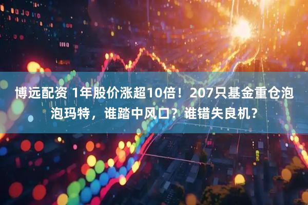 博远配资 1年股价涨超10倍！207只基金重仓泡泡玛特，谁踏中风口？谁错失良机？