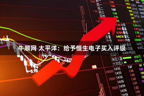 牛顺网 太平洋：给予恒生电子买入评级